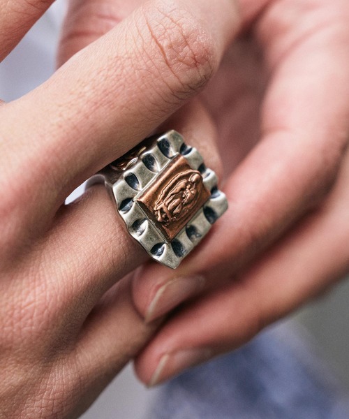 Subciety（サブサエティ）の「Mexican maria ring（リング・メンズ・シルバー・15号/17号/19号/21号）」の18枚目の写真