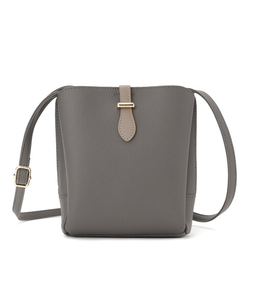 ITS'DEMO（イッツデモ）の「ベルト三層ミニショルダー（ショルダーバッグ・レディース・ブラック/ブロンズ/グレー/ライトベージュ・00）」の22枚目の写真