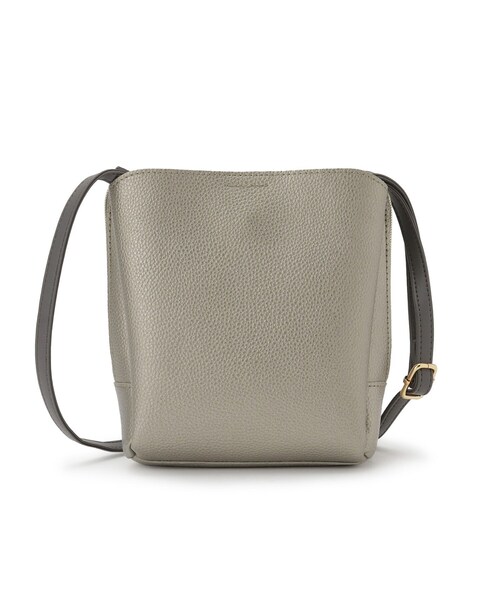 ITS'DEMO（イッツデモ）の「ベルト三層ミニショルダー（ショルダーバッグ・レディース・ブラック/ブロンズ/グレー/ライトベージュ・00）」の15枚目の写真