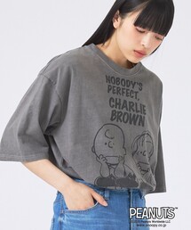 【JOHNBULL/ジョンブル】PEANUTS プリントTシャツ / スヌーピー / 半袖