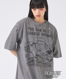 【JOHNBULL/ジョンブル】PEANUTS プリントTシャツ / スヌーピー / 半袖