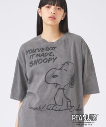 【JOHNBULL/ジョンブル】PEANUTS プリントTシャツ / スヌーピー / 半袖