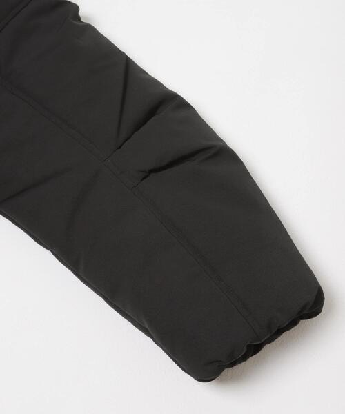 ITEMS URBANRESEARCH（アイテムズ アーバンリサーチ）の「テントシルエット中綿ブルゾン（ダウンジャケット/コート・レディース・ブラック/キャメル・FREE）」の20枚目の写真