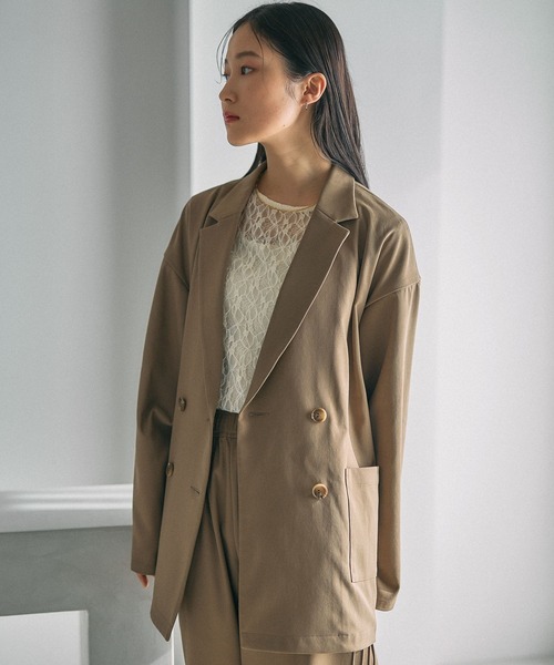 Wブレストジャケット 633994（テーラードジャケット）｜LEPSIM