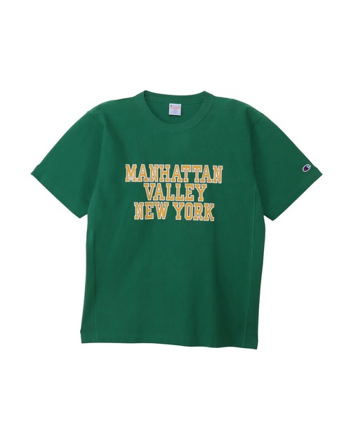 Champion(チャンピオン)の「【Champion/チャンピオン】メンズ リバースウィーブ(R) ショートスリーブTシャツ(Tシャツ/カットソー・メンズ・グレー/ブラック/ネイビー/オートミール/グリーン系その他3/ホワイト・MEDIUM/X-LARGE/LARGE)」の5枚目の写真