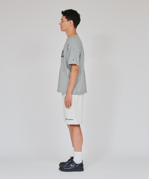 Champion(チャンピオン)の「【Champion/チャンピオン】メンズ リバースウィーブ(R) ショートスリーブTシャツ(Tシャツ/カットソー・メンズ・グレー/ブラック/ネイビー/オートミール/グリーン系その他3/ホワイト・MEDIUM/X-LARGE/LARGE)」の11枚目の写真