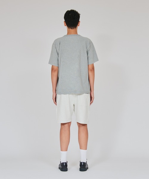 Champion(チャンピオン)の「【Champion/チャンピオン】メンズ リバースウィーブ(R) ショートスリーブTシャツ(Tシャツ/カットソー・メンズ・グレー/ブラック/ネイビー/オートミール/グリーン系その他3/ホワイト・MEDIUM/X-LARGE/LARGE)」の12枚目の写真
