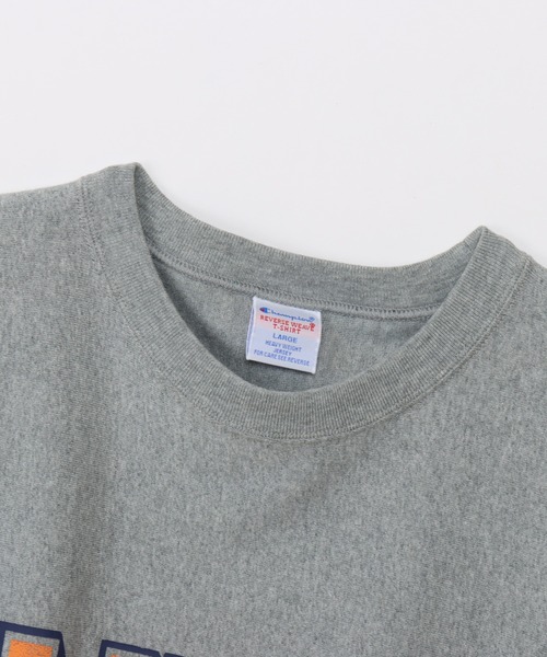 Champion(チャンピオン)の「【Champion/チャンピオン】メンズ リバースウィーブ(R) ショートスリーブTシャツ(Tシャツ/カットソー・メンズ・グレー/ブラック/ネイビー/オートミール/グリーン系その他3/ホワイト・MEDIUM/X-LARGE/LARGE)」の16枚目の写真