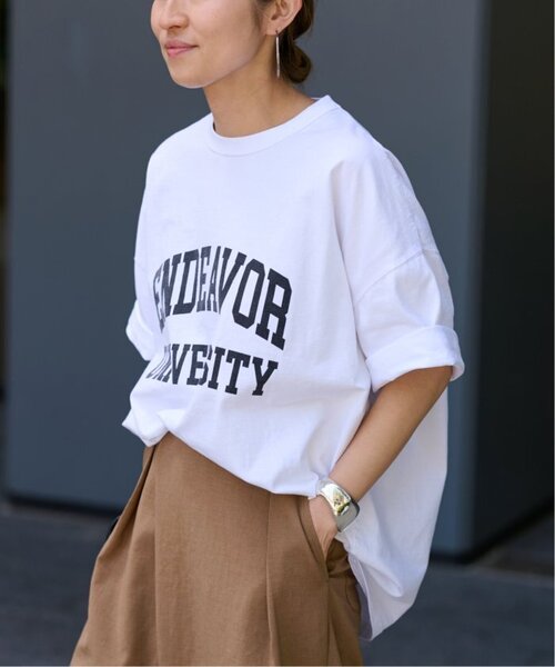 FRAMeWORK（フレームワーク）の「≪新色 / 追加≫オーバーTEE（Tシャツ/カットソー・レディース・チャコールグレー/ライトグレー/ホワイト/グリーン・FREE）」の18枚目の写真