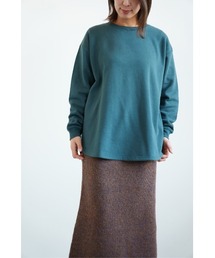 カポック裏毛プルオーバー