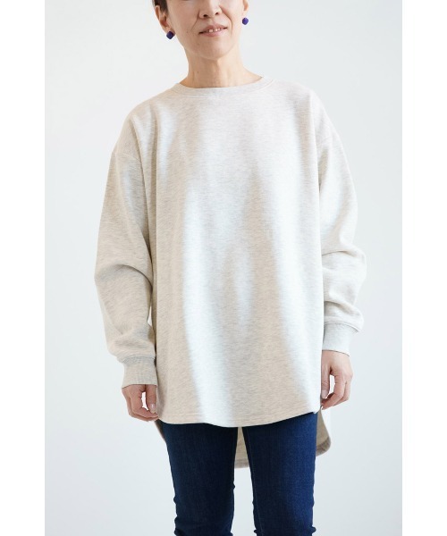 HEART MARKET(ハートマーケット)の「カポック裏毛プルオーバー(Tシャツ/カットソー・レディース・ホワイト系その他/グリーン/グレー/ブラック系その他/スミクロ/ダークパープル/アイボリー・FREE)」の11枚目の写真
