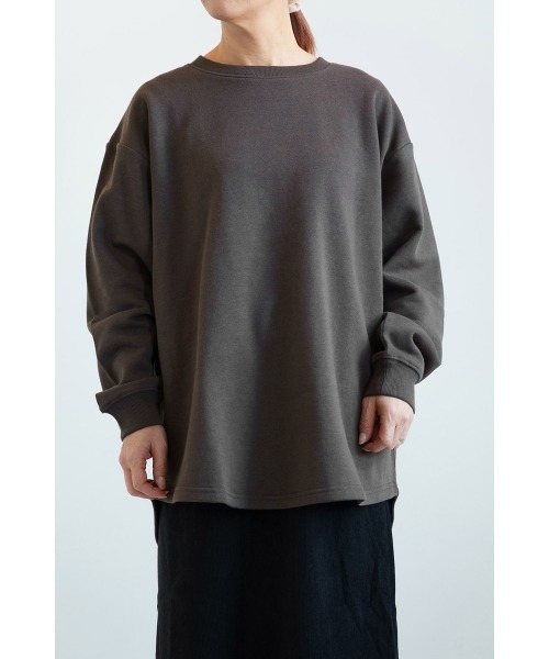 HEART MARKET(ハートマーケット)の「カポック裏毛プルオーバー(Tシャツ/カットソー・レディース・ホワイト系その他/グリーン/グレー/ブラック系その他/スミクロ/ダークパープル/アイボリー・FREE)」の13枚目の写真