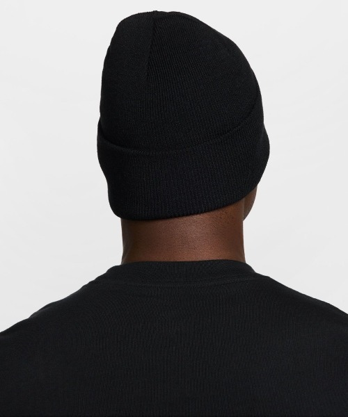 JORDAN BRAND(ジョーダンブランド)の「JORDAN BRAND Jordan Flight Club Peak Beanie(ジョーダンブランド ジョーダン フライト クラブ ピーク ビーニー)(ニットキャップ/ビーニー・メンズ・ブラック/ベージュ系・ONE SIZE)」の4枚目の写真