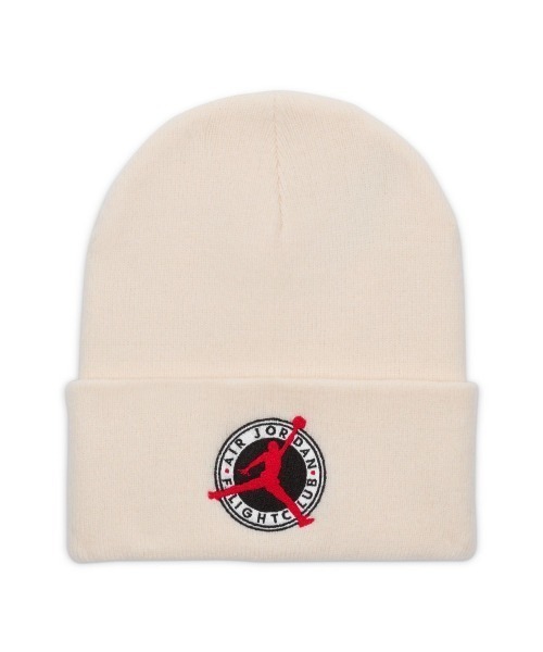 JORDAN BRAND(ジョーダンブランド)の「JORDAN BRAND Jordan Flight Club Peak Beanie(ジョーダンブランド ジョーダン フライト クラブ ピーク ビーニー)(ニットキャップ/ビーニー・メンズ・ブラック/ベージュ系・ONE SIZE)」の7枚目の写真