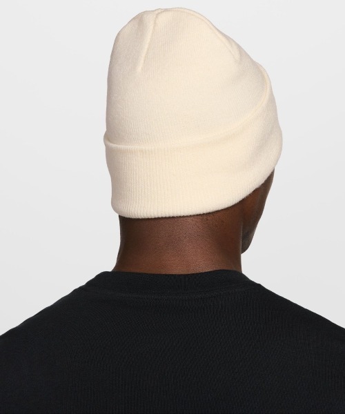 JORDAN BRAND(ジョーダンブランド)の「JORDAN BRAND Jordan Flight Club Peak Beanie(ジョーダンブランド ジョーダン フライト クラブ ピーク ビーニー)(ニットキャップ/ビーニー・メンズ・ブラック/ベージュ系・ONE SIZE)」の8枚目の写真