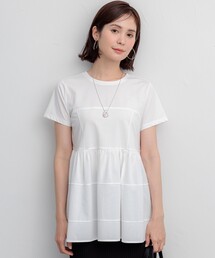 組曲 | ビスチェ風ティアードTシャツ(Tシャツ/カットソー)