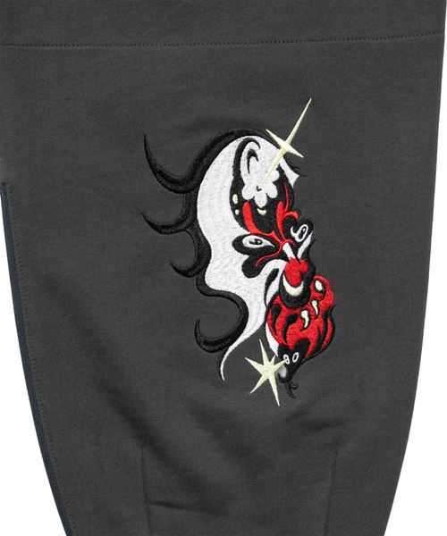 TXA(ティーエックスエー)の「田中かえ Embroidery Sweatpants(スウェットパンツ・メンズ・チャコール/オリーブ・1)」の19枚目の写真
