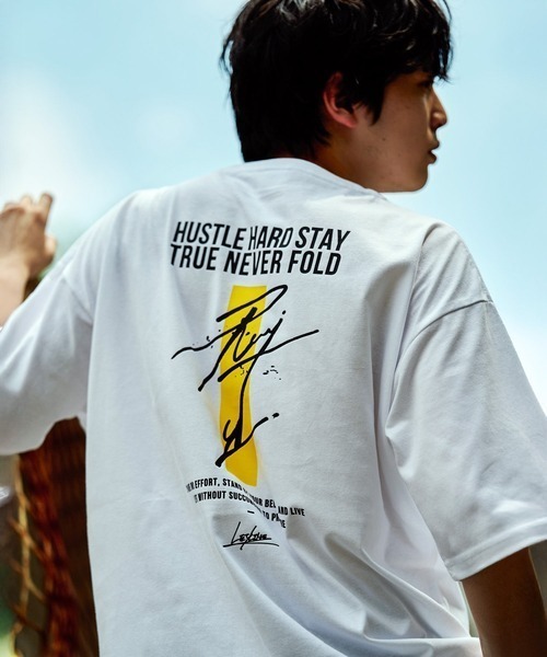 Leyline(レイライン)の「【Leyline】Never fold tee(Tシャツ/カットソー・メンズ・ブラック/ホワイト・M/L/XL)」の10枚目の写真