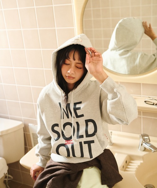 common gull products.（コモンガルプロダクツ）の「巡る言葉とフーディー（パーカー・レディース・ネイビー/ラベンダー/杢グレー/グリーン系・SMALL/MEDIUM/LARGE）」の7枚目の写真