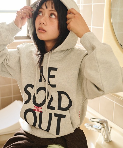 common gull products.（コモンガルプロダクツ）の「巡る言葉とフーディー（パーカー・レディース・ネイビー/ラベンダー/杢グレー/グリーン系・SMALL/MEDIUM/LARGE）」の8枚目の写真