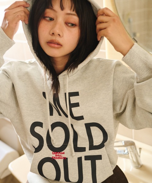 common gull products.（コモンガルプロダクツ）の「巡る言葉とフーディー（パーカー・レディース・ネイビー/ラベンダー/杢グレー/グリーン系・SMALL/MEDIUM/LARGE）」の9枚目の写真