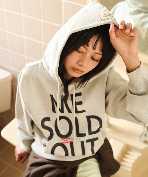 common gull products.（コモンガルプロダクツ）の「巡る言葉とフーディー（パーカー・レディース・ネイビー/ラベンダー/杢グレー/グリーン系・SMALL/MEDIUM/LARGE）」の10枚目の写真