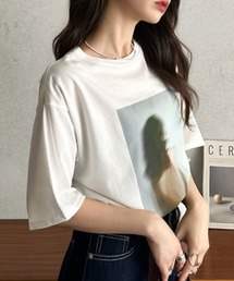 【Eclat one】フォトプリント Tシャツ