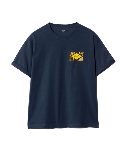 glamb(グラム)の「Locals Only T-Shirt / ローカルズオンリーTシャツ(Tシャツ/カットソー・メンズ・ホワイト/ブラック/ネイビー・S/M/L)」の8枚目の写真