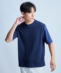 フクレジャガードコンビネーションTシャツ<ストレッチ・ハンドウォッシャブル>