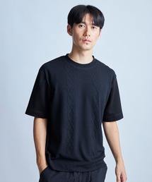 フクレジャガードコンビネーションTシャツ<ストレッチ・ハンドウォッシャブル>