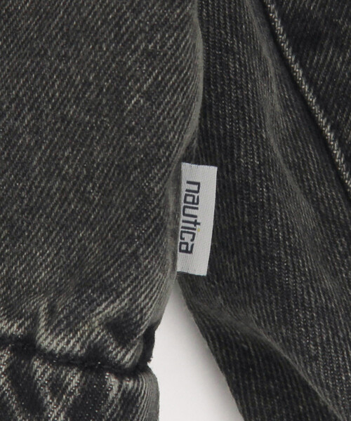 NAUTICA（ノーティカ）の「NAUTICA/ノーティカ 加工 デニム ハリントンジャケット（デニムジャケット・メンズ・ブルー/チャコールグレー・MEDIUM/X-LARGE/LARGE）」の12枚目の写真
