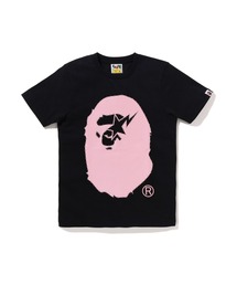 CRYSTAL STONE STA EYE BIG APE HEAD TEE