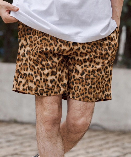 mp14672-Leopard Switch Short Pants ショートパンツ(CAM26SS-012