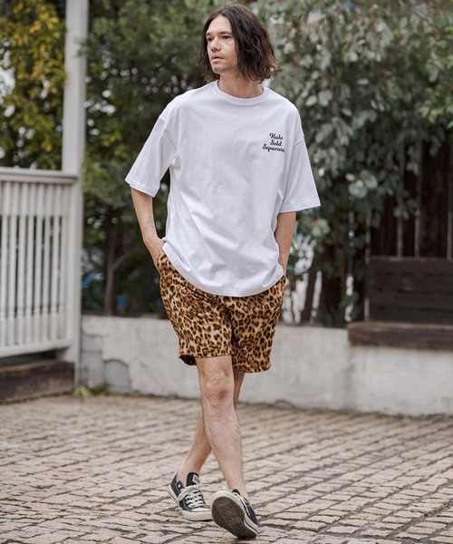 CAMBIO(カンビオ)の「mp14672-Leopard Switch Short Pants ショートパンツ(CAM26SS-012)(その他パンツ・メンズ・グレー系その他/ブラウン系その他/ベージュ系その他・L/M/S)」の7枚目の写真