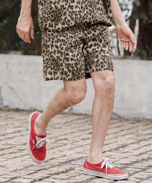 CAMBIO(カンビオ)の「mp14672-Leopard Switch Short Pants ショートパンツ(CAM26SS-012)(その他パンツ・メンズ・グレー系その他/ブラウン系その他/ベージュ系その他・L/M/S)」の12枚目の写真