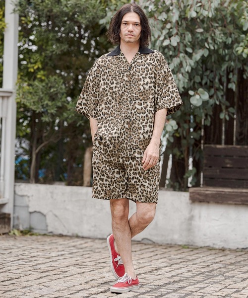 CAMBIO(カンビオ)の「mp14672-Leopard Switch Short Pants ショートパンツ(CAM26SS-012)(その他パンツ・メンズ・グレー系その他/ブラウン系その他/ベージュ系その他・L/M/S)」の13枚目の写真
