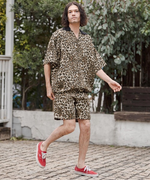 CAMBIO(カンビオ)の「mp14672-Leopard Switch Short Pants ショートパンツ(CAM26SS-012)(その他パンツ・メンズ・グレー系その他/ブラウン系その他/ベージュ系その他・L/M/S)」の15枚目の写真