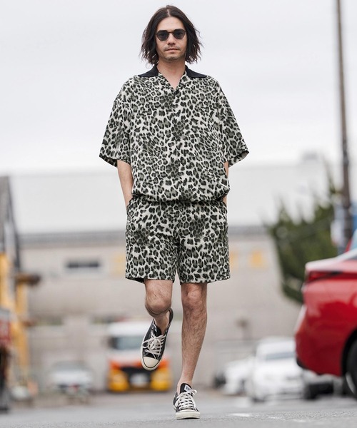 CAMBIO(カンビオ)の「mp14672-Leopard Switch Short Pants ショートパンツ(CAM26SS-012)(その他パンツ・メンズ・グレー系その他/ブラウン系その他/ベージュ系その他・L/M/S)」の19枚目の写真