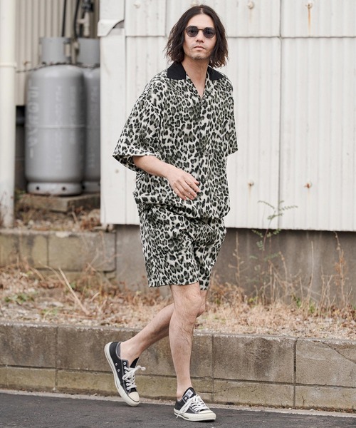 CAMBIO(カンビオ)の「mp14672-Leopard Switch Short Pants ショートパンツ(CAM26SS-012)(その他パンツ・メンズ・グレー系その他/ブラウン系その他/ベージュ系その他・L/M/S)」の20枚目の写真