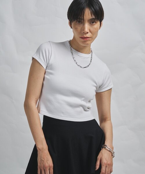 Whim Gazette（ウィムガゼット）の「【GEMINI】半袖Tシャツ（Tシャツ/カットソー・レディース・オフホワイト/チャコールグレー・FREE）」の21枚目の写真