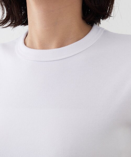 Whim Gazette（ウィムガゼット）の「【GEMINI】半袖Tシャツ（Tシャツ/カットソー・レディース・オフホワイト/チャコールグレー・FREE）」の5枚目の写真