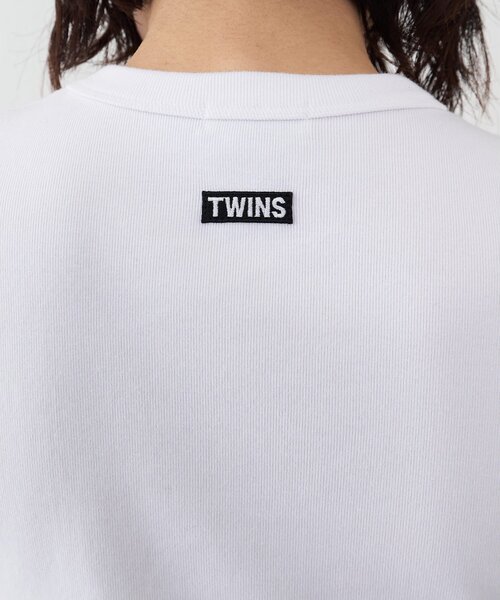 Whim Gazette（ウィムガゼット）の「【GEMINI】半袖Tシャツ（Tシャツ/カットソー・レディース・オフホワイト/チャコールグレー・FREE）」の6枚目の写真