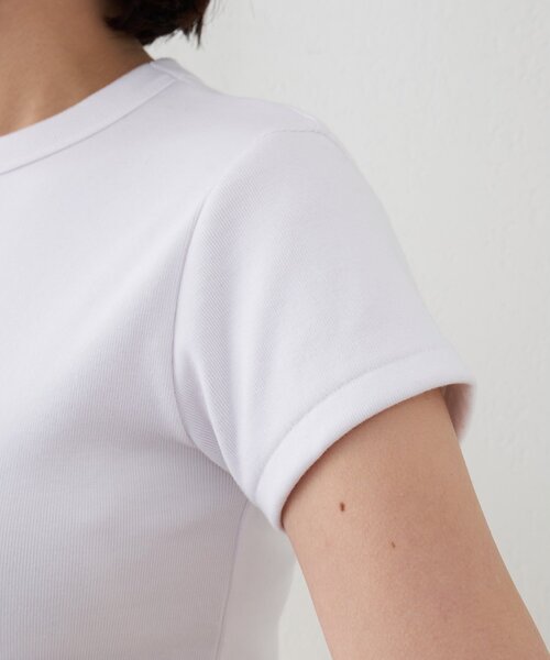 Whim Gazette（ウィムガゼット）の「【GEMINI】半袖Tシャツ（Tシャツ/カットソー・レディース・オフホワイト/チャコールグレー・FREE）」の4枚目の写真