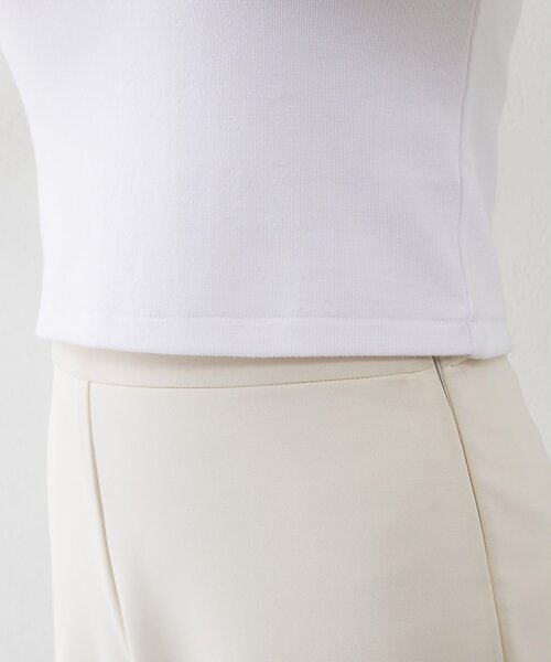 Whim Gazette（ウィムガゼット）の「【GEMINI】半袖Tシャツ（Tシャツ/カットソー・レディース・オフホワイト/チャコールグレー・FREE）」の3枚目の写真