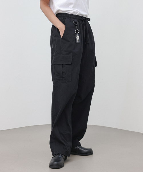 MODERMENT（モダーメント）の「[コットンver] セミワイドストリングカーゴパンツ [ベージュ]（その他パンツ・レディース・その他・MEDIUM/LARGE/X-LARGE）」の9枚目の写真