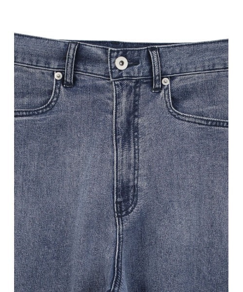 COEL（コエル）の「レースコンビデニムワイドパンツ（デニムパンツ・レディース・ブルー/ブラック・38/36）」の14枚目の写真