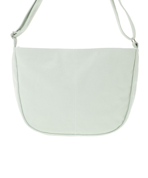 Manhattan Portage（マンハッタンポーテージ）の「SAGAPONACK SHOULDER BAG CANVAS LIGHT 26（ショルダーバッグ・レディース・グレー/グリーン・SMALL）」の5枚目の写真