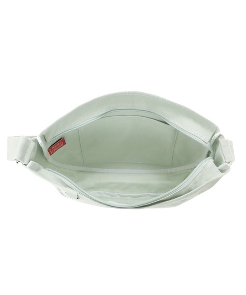 Manhattan Portage（マンハッタンポーテージ）の「SAGAPONACK SHOULDER BAG CANVAS LIGHT 26（ショルダーバッグ・レディース・グレー/グリーン・SMALL）」の7枚目の写真