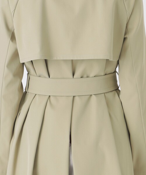 BLUE LABEL CRESTBRIDGE（ブルーレーベルクレストブリッジ）の「【一部店舗限定】ツイルストレッチステンカラーコート（ステンカラーコート・レディース・ベージュ・40/38/36）」の6枚目の写真