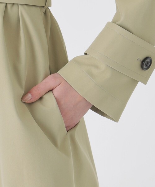 BLUE LABEL CRESTBRIDGE（ブルーレーベルクレストブリッジ）の「【一部店舗限定】ツイルストレッチステンカラーコート（ステンカラーコート・レディース・ベージュ・40/38/36）」の7枚目の写真